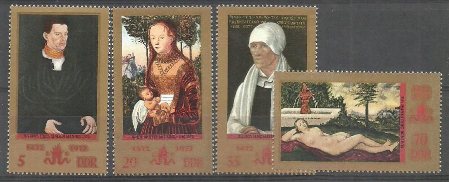 ALMANYA DDR 1972 TABLOLAR