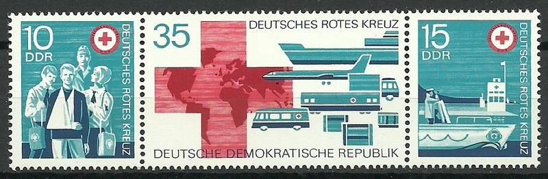ALMANYA DDR 1972 Kızıl Haç