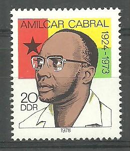 ALMANYA DDR 1978 AMİLCAR CABRAL 