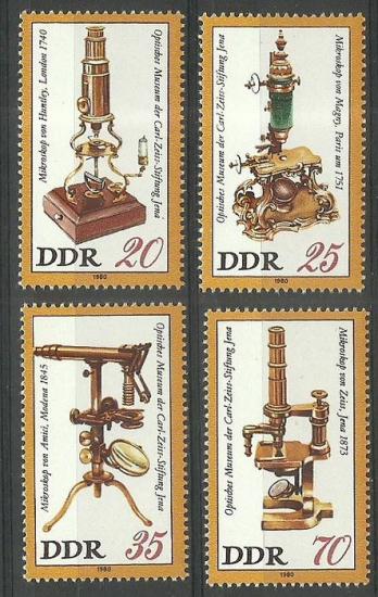 ALMANYA DDR 1980 Eski Mikroskoplar