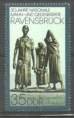 ALMANYA DDR 1989 Ravensbrück Anıtı