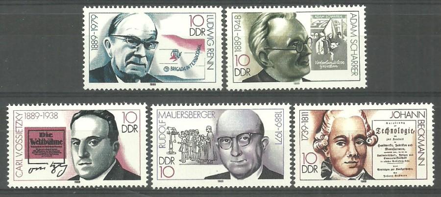 ALMANYA DDR 1989 Kişilikler