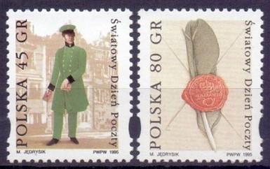POLONYA 1995 DÜNYA POSTA GÜNÜ
