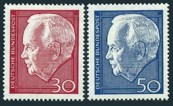 ALMANUA 1967 BAŞKAN HEİNRİCK LÜBKE