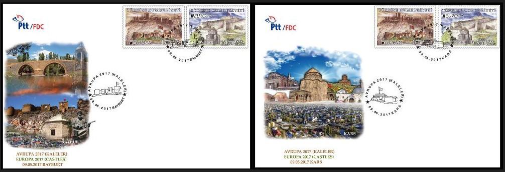 2017 AVRUPA KALELER BAYBURT KARS FDC 2 ADET