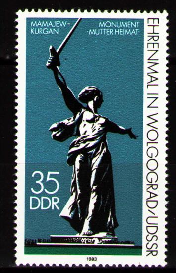 ALMANYA DDR 1983 WOLGOGRAD ANITI