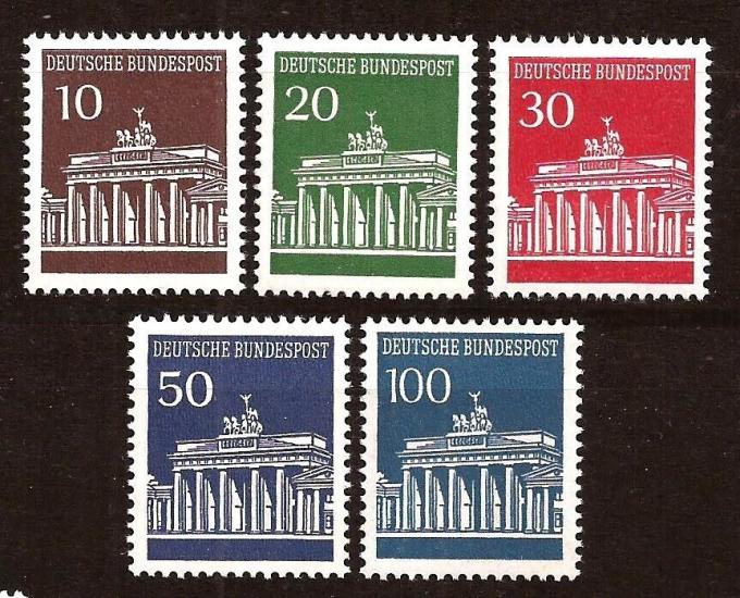  ALMANYA 1966 BRANDENBURG KAPISI BERLİN 