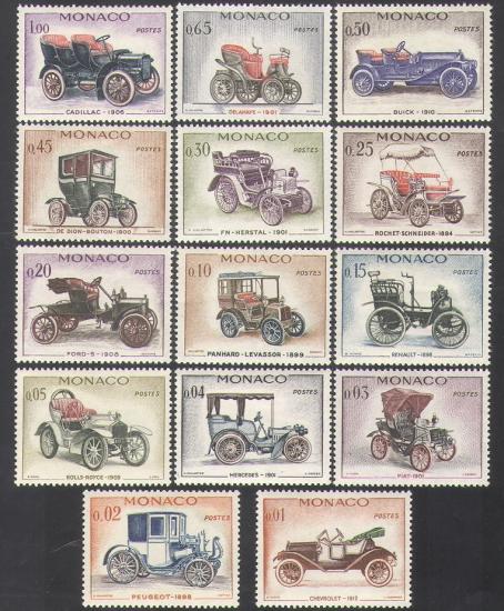 MONAKO 1961 KLASİK OTOMOBİLLER