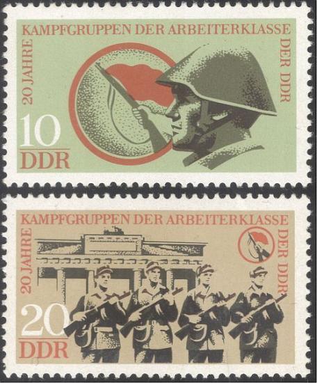 ALMANYA DDR 1973 SAVAŞ GRUPLARI 20. YIL