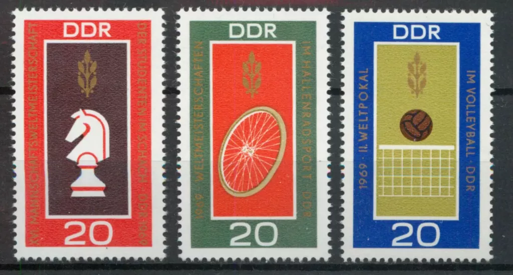 ALMANYA DDR 1969 DÜNYA SPOR ŞAMPİYONASI