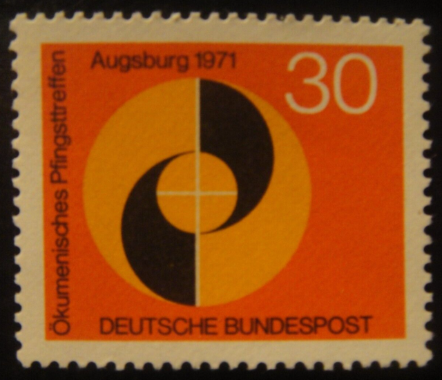 ALMANYA 1971 AUGSBURG AMBLEM