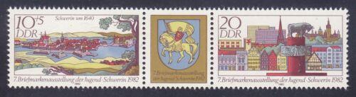 ALMANYA DDR 1982 SCHWERIN SEHİR GÖRÜNTÜLERİ MNH