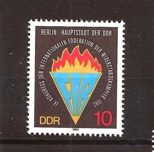 ALMANYA DDR 1982 FIR KONGRESİ 