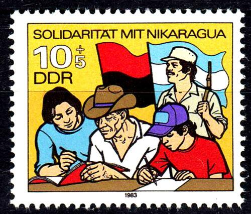  ALMANYA DDR 1983 NİKARAGUA İLE DAYANIŞMA