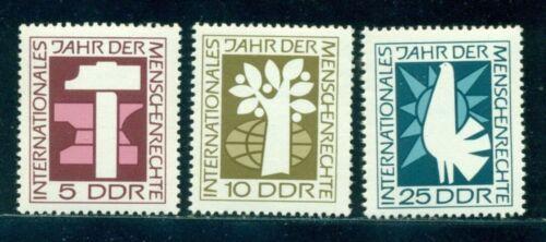  ALMANYA DDR 1968 ULUSLARARASI İNSAN HAKLARI YILI