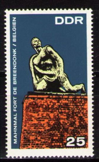 ALMANYA DDR 1968 BREENDONK KAMPI ANIT