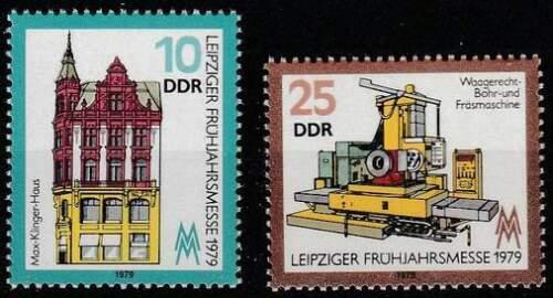  ALMANYA DDR 1979 LEIPZIGER FRUHJAHRLMESSE