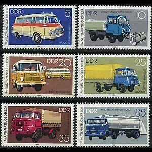 ALMANYA DDR 1982 KAMYONLAR