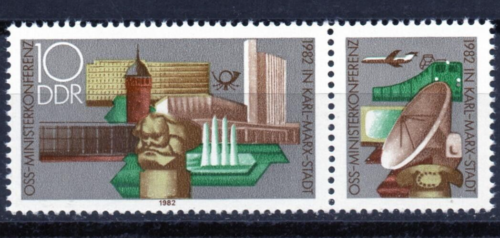 ALMANYA DDR 1982 OSS BAKANLAR KONFERANSI MNH