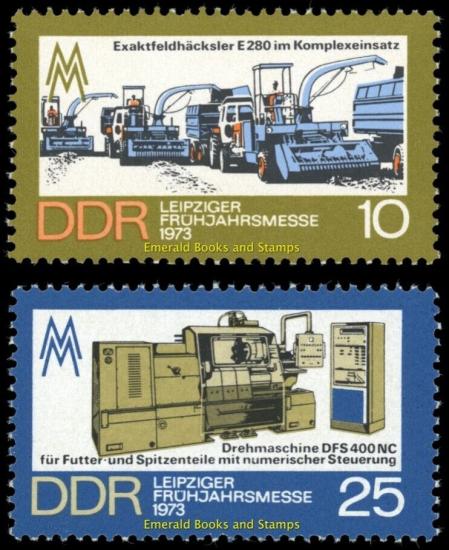 ALMANYA DDR 1973 LEİPZİG TEKNOLOJİ FUARI
