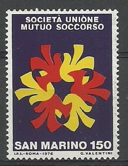 San Marino 1976 Kooperatifçilik Karşılıklı Yardımlaşma Cemiyeti’nin 100. Yıldönümü, SUMS