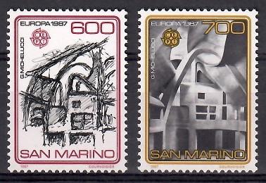 1987 SAN MARİNO EUROPA CEPT
