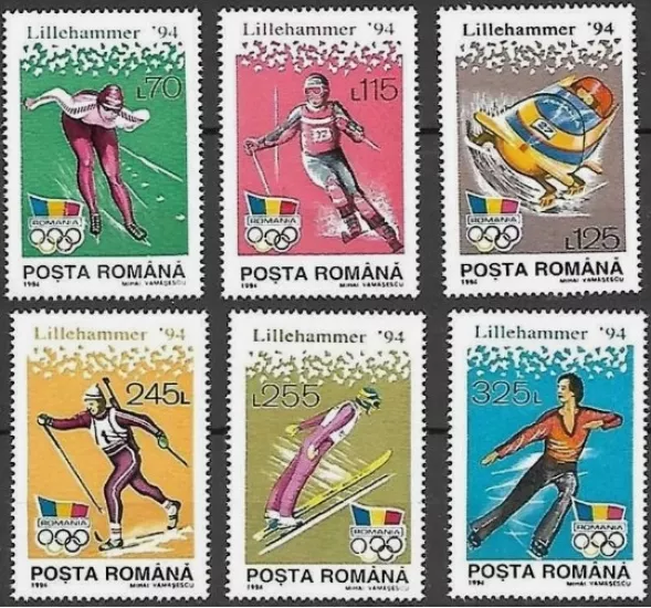 ROMANYA 1994 Kış Olimpiyat Oyunları - Lillehammer, Norveç