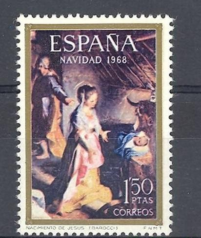 İSPANYA 1968 Noel, Yıl Başı