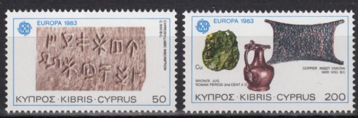 1983 GÜNEY KIBRIS EUROPA CEPT