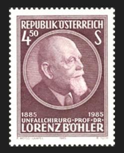 AVUSTURYA 1985 Dr. Lorenz Böhler’in 100. Yıldönümü