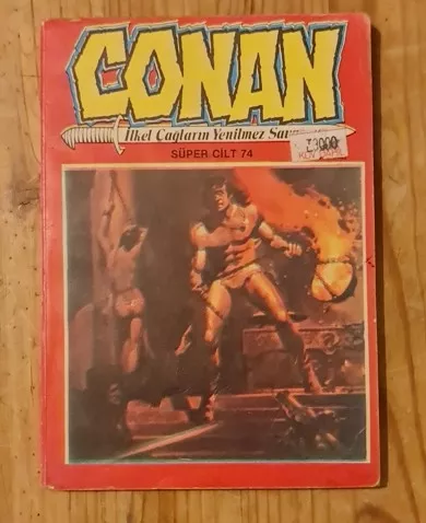 CONAN - İLKEL ÇAĞLARIN YENİLMEZ SAVAŞÇISI SUPER CİLT : 74