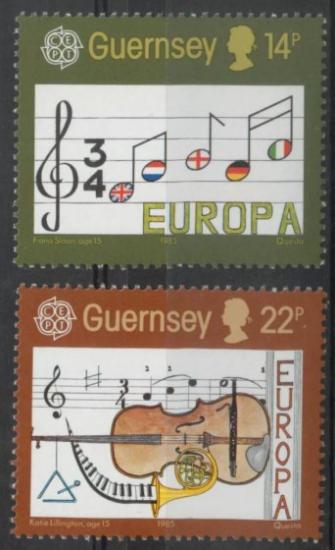 1985 EUROPA CEPT GUERNSEY