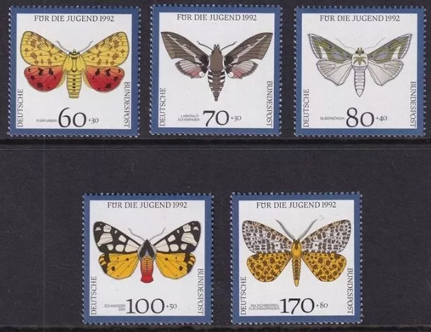 ALMANYA 1992 KELEBEKLER SERİ