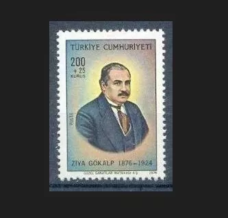 1976 Ziya Gökalp’in Doğumunun 100. Yılı Mnh