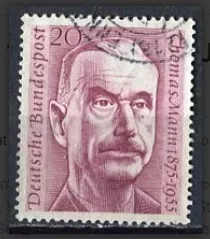 1956 Thomas Mann’ın Ölümünün 1. Yıldönümü Damgalı Pul