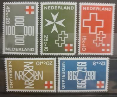 HOLLANDA 1967 Kızıl Haç’ın 100. Yıldönümü