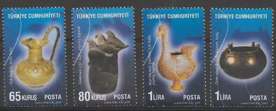 2009 ANADOLU UYGARLIKLARI FRİGLER MNH