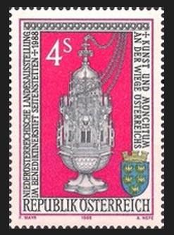 AVUSTURYA 1988 Seitenstetten Manastırında Ulusal Sergisi