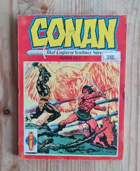 CONAN - İLKEL ÇAĞLARIN YENİLMEZ SAVAŞÇISI SUPER CİLT : 71