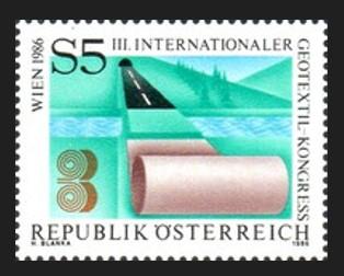 AVUSTURYA 1986 Viyana’da 3. Uluslararası Geotekstil Kongresi