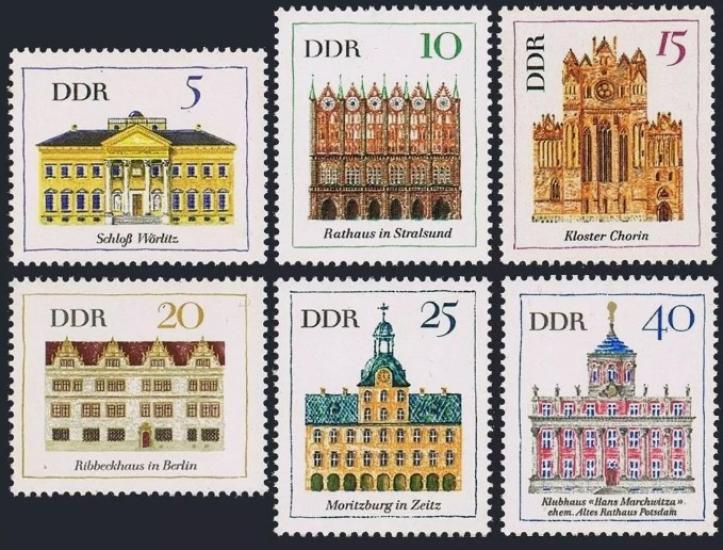ALMANYA DDR 1967 Binalar Mimari