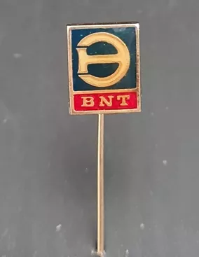 BNT Yazılı Metal Rozet