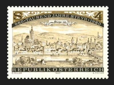 AVUSTURYA 1980 Steyr’ın 1000. yıldönümü
