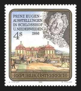 AVUSTURYA 1986 Prens Eugene Schlosshof ve Niederweiden Şatolarında Sergileniyor