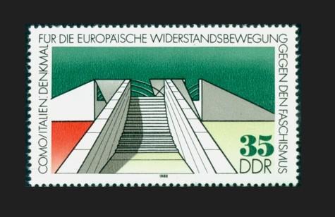 ALMANYA DDR 1988 Faşizme Karşı Mücadele Anıtı