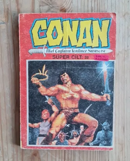 CONAN - İLKEL ÇAĞLARIN YENİLMEZ SAVAŞÇISI SUPER CİLT : 33