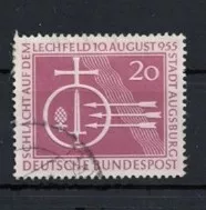 Almanya 1955 Lechfeld Savaşı’nın 1000. Yıldönümü Dagalı Pul - Tam Seri