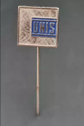 UNIS Yazılı Metal Rozet