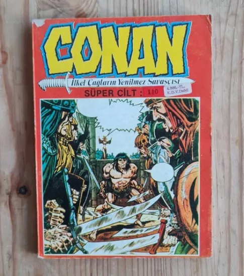 CONAN - İLKEL ÇAĞLARIN YENİLMEZ SAVAŞÇISI SUPER CİLT : 110