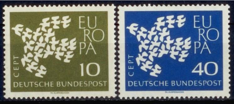 1961 ALMANYA EUROPA CEPT